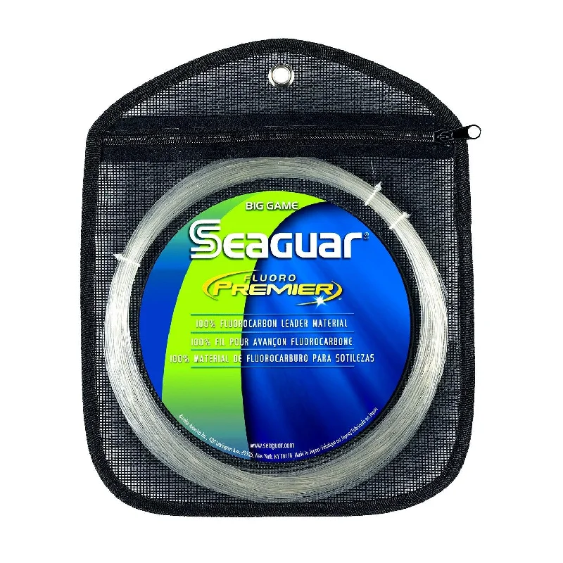 Fishing Line for Tackle Efficiency-Seaguar Fluoro Premier Big Game Fishing Line 50 170LB