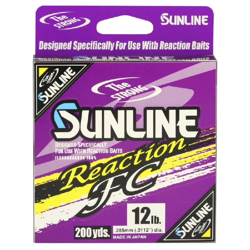 Invisible Fishing Line-Sunline Reaction FC Fishing Line