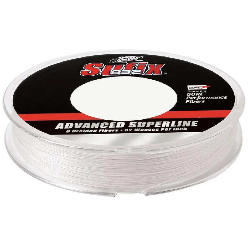 Fishing Line with Smooth Texture-Sufix 832® Advanced Superline® Braid - 30lb - Ghost - 300 yds