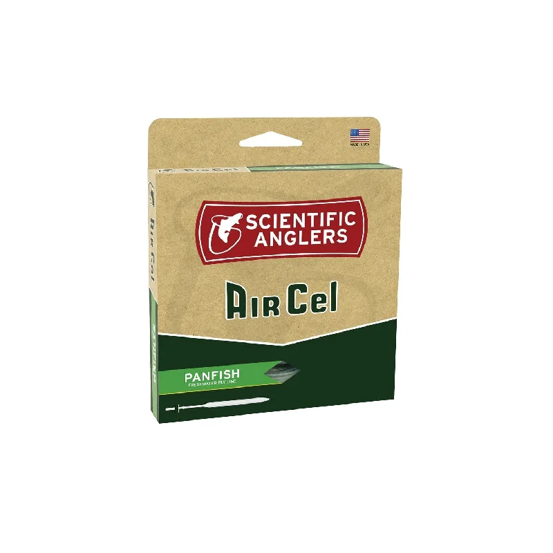 Fishing Line with Low Memory-Scientific Anglers AirCel Floating Panfish Fly Line-5 6-Orng