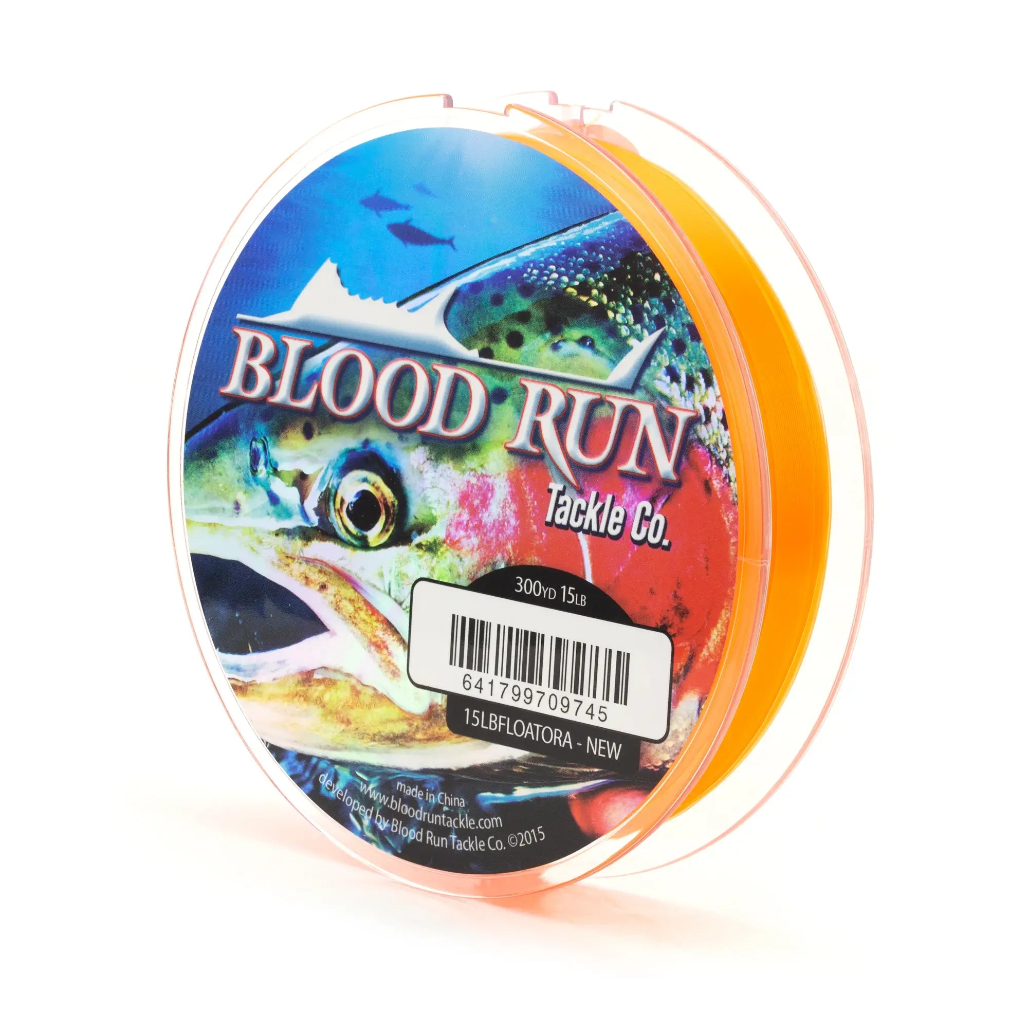 Fishing Line with Smooth Texture-BOOD RUN FLOAT FISHING MAIN LINE   300YD SPOOL