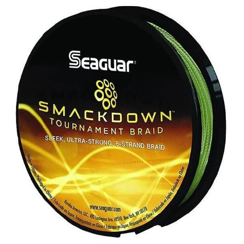 Fishing Line with High Strength-Seaguar Smackdown Braid Line 150 Yd