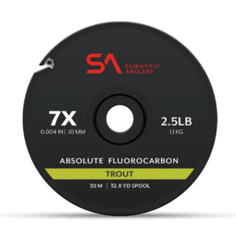 Best Fishing Line for Spinning Reel-Scientific Angler Absolute Fluorocarbon Trout Fishing Line