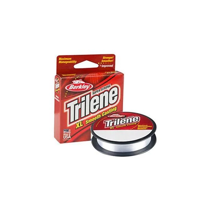 Best Fluorocarbon Fishing Line-Berkley Trilene XL Monofilament-Clear/Blue