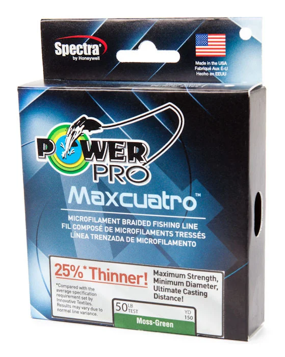 Fishing Line for Maximum Sensitivity-Maxcuatro Braided Line