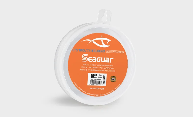 Affordable Braided Fishing Line-SEAGUAR STS TROUT/STEELHEAD FLUOROCARBON