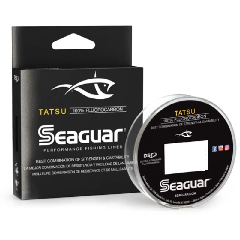 Braided Fishing Line for Light Tackle-Seaguar Tatsu 22TS200 Flourocarbon 22 lb 200 Yds