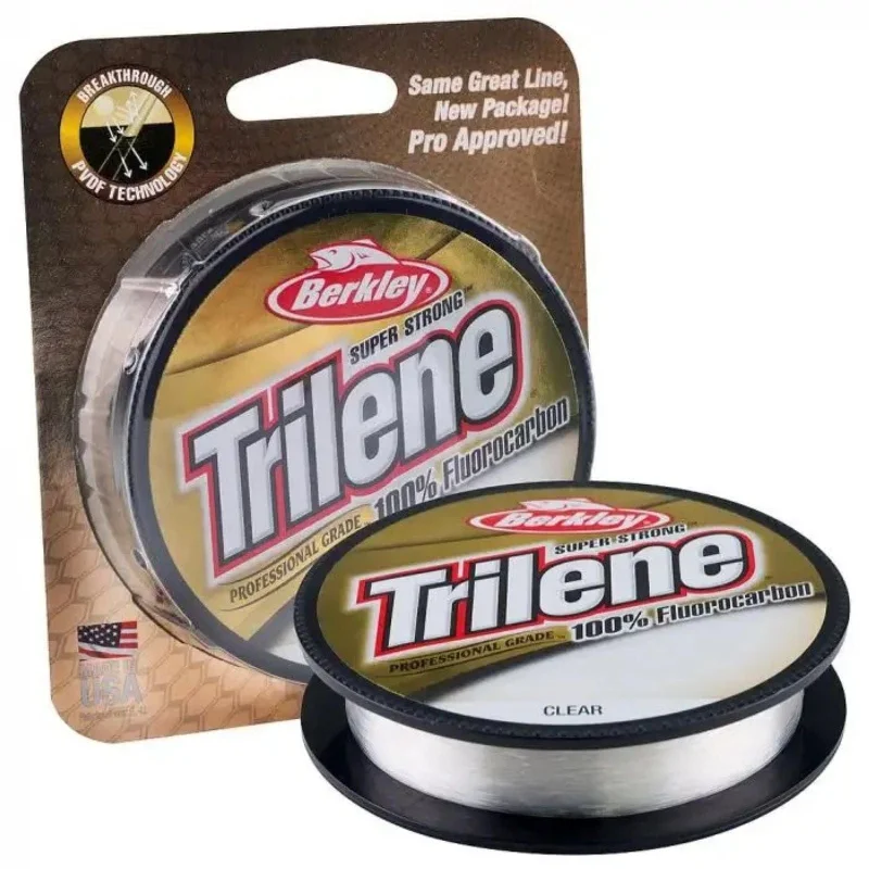 Strong Fluorocarbon Line for Big Fish-Berkley Trilene Flouro 200Yd