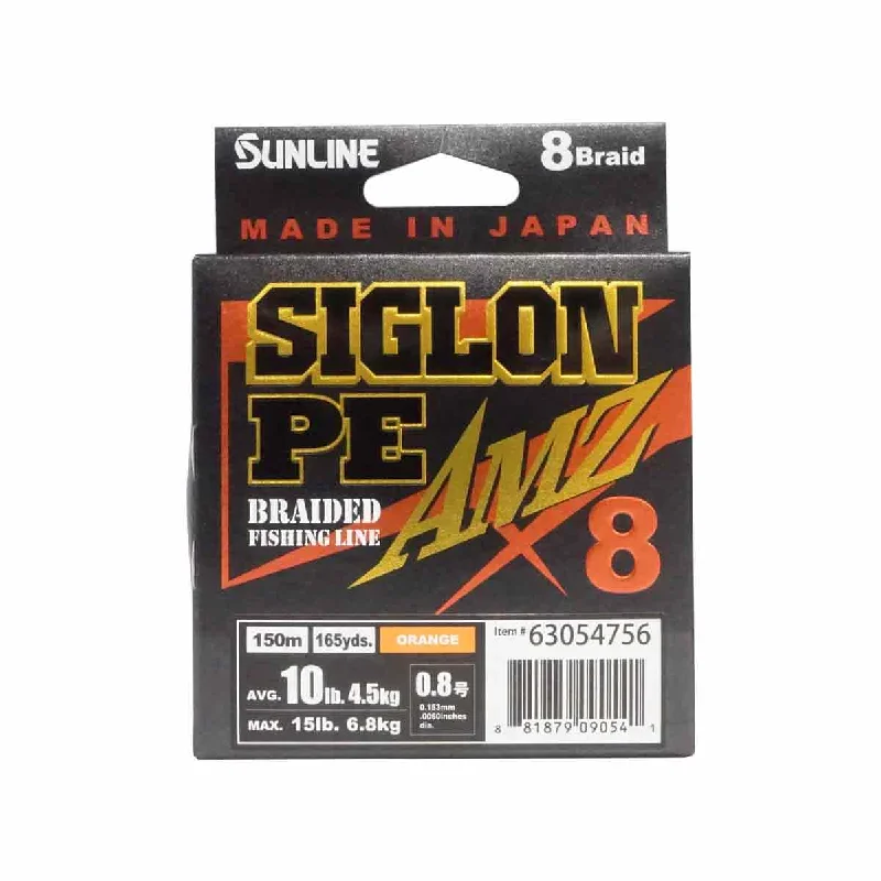 Best Fishing Line for Saltwater Use-Siglon PE AMZ x8 Braided Line