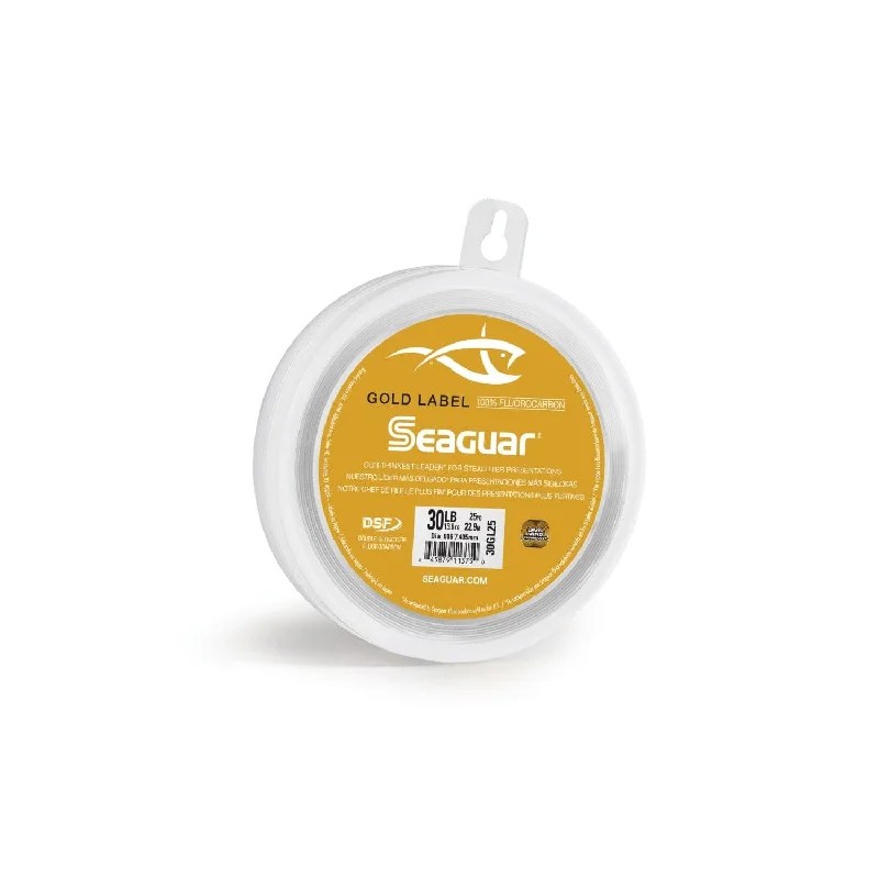 Fishing Line for Freshwater and Saltwater-Seaguar Gold Label 25 25GL25 Flourocarbon Leader