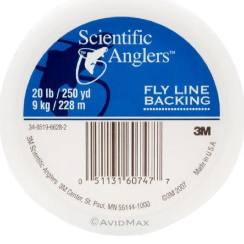 Fishing Line for Lake Fishing-Scientific Angler Dacron White Fly Line Backing