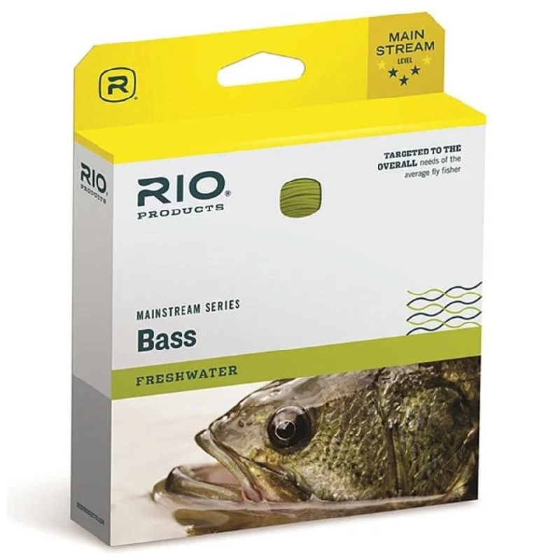 High-End Fishing Line for Accurate Control-Rio Mainstream Bass Fly Fishing Line