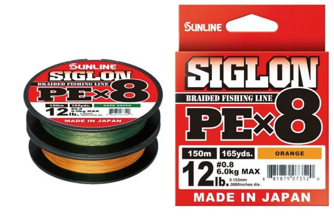 Flexible Fishing Line for All Fishing Types-Siglon PEx8 Braided Line