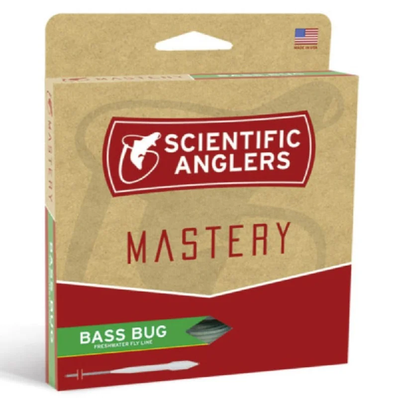 Fishing Line with Low Visibility-Scientific Anglers Mastery Freshwater Bass Bug Fly Line