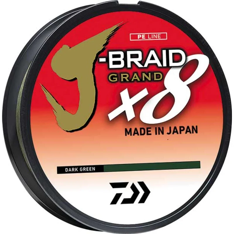 Super-Sensitive Fishing Line-Daiwa Jbraid Grandx8 300Yd