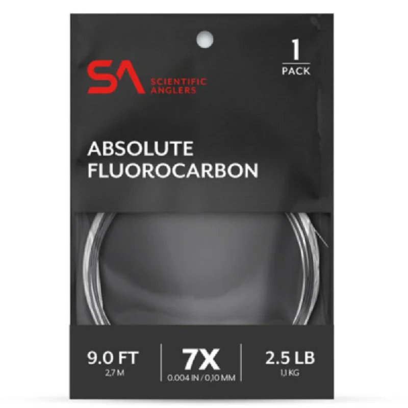 Cheap Fishing Line-Scientific Angler Absolute Fluorocarbon Leader