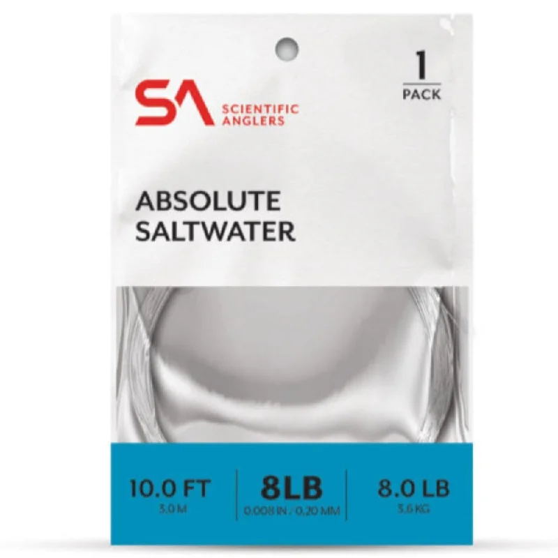 Best Fishing Line for Baitcaster-Scientific Angler Absolute Saltwater Fly Line Leader