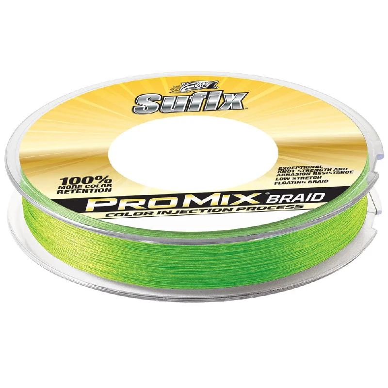 Fishing Line for Fast-Action Tackle-Sufix ProMix® Braid - 20lb - Neon Lime - 300 yds