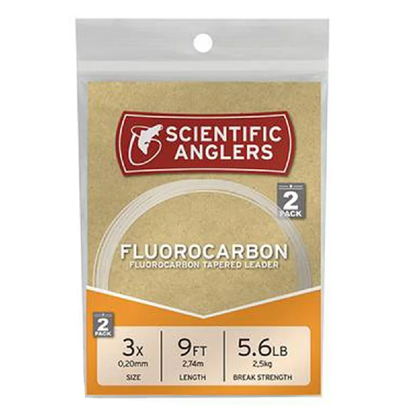 Fishing Line for Trout-Scientific Angler Fluorocarbon Tapered Leader