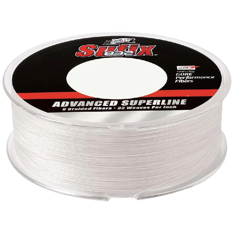 Multi-Purpose Braided Fishing Line-Sufix 832® Advanced Superline® Braid - 15lb - Ghost - 600 yds