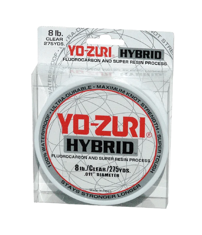 Fishing Line with High Tensile Strength-Yo-Zuri Clear Hybrid Fishing Line