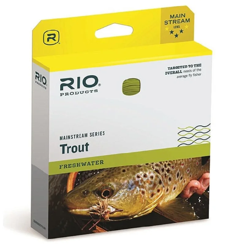 Lightweight Fishing Line-Rio Mainstream Trout Fly Fishing Line