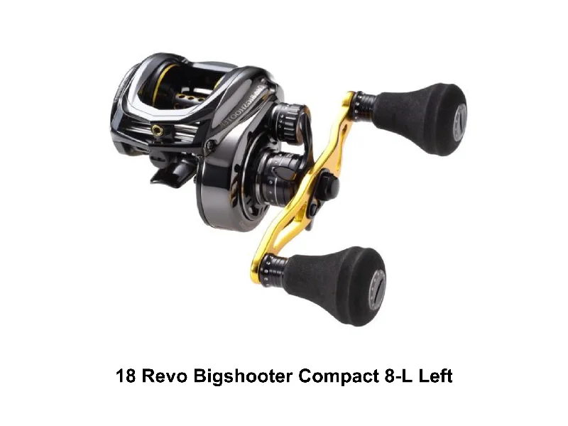 Fishing Reel for Deep Sea Fishing-Abu Garcia 18 Revo Bigshooter Compact 8-L Left