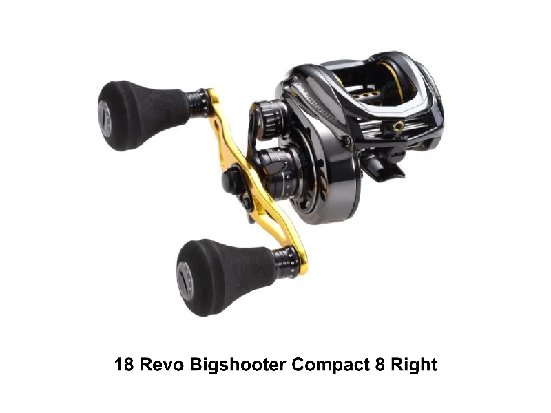 High Strength Fishing Reel-Abu Garcia 18 Revo Bigshooter Compact 8 Right