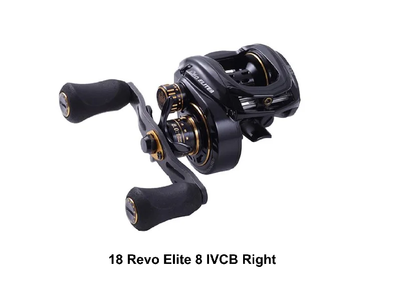 Efficient Fishing Reel for Big Fish-Pre-Order Abu Garcia 18 Revo Elite 8 IVCB-L Left