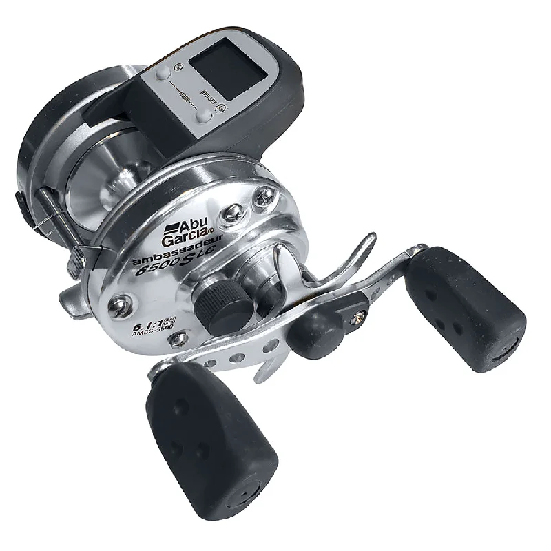 Fishing Reel with Efficient Gear System-Abu Garcia AMBS-6500LC Ambassadeur S Line Counter [1400536]