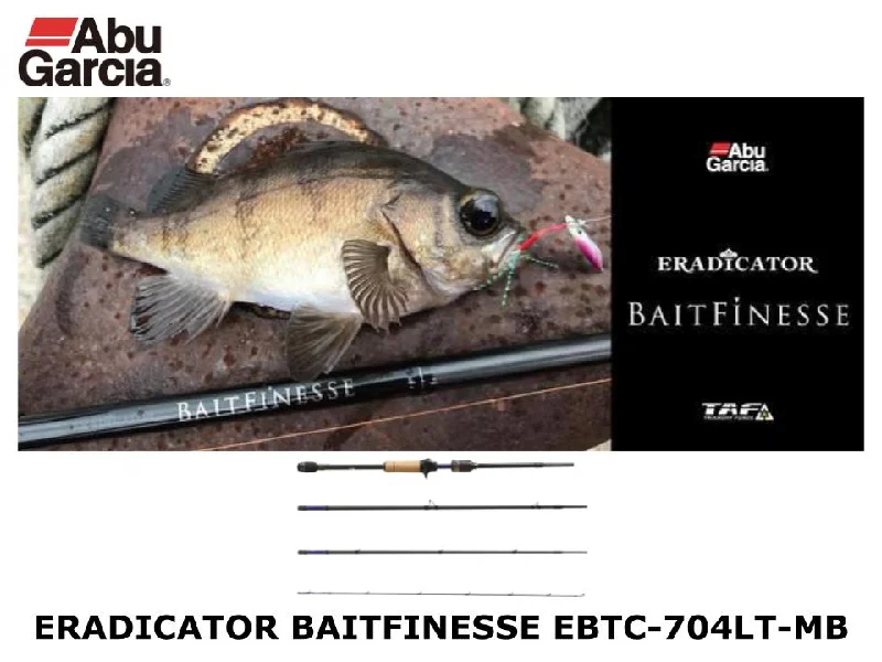 Fishing Rod for Experienced Anglers-Pre-Order Abu Garcia Eradicator Baitfinesse EBTC-704LT-MB Mobile 4 Versatile