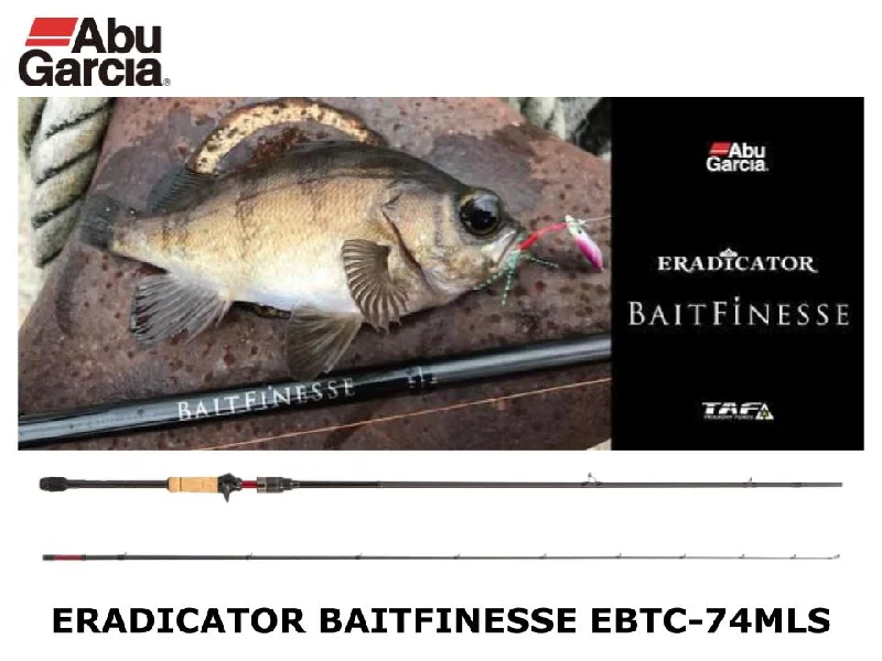 Fishing Rod for Light Tackle-Pre-Order Abu Garcia Eradicator Baitfinesse EBTC-74MLS Death Xross II