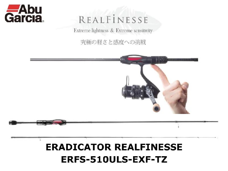 Fishing Rod for Coastal Fishing-Abu Garcia Eradicator Realfinesse ERFS-510ULS-EXF-TZ Dominant II