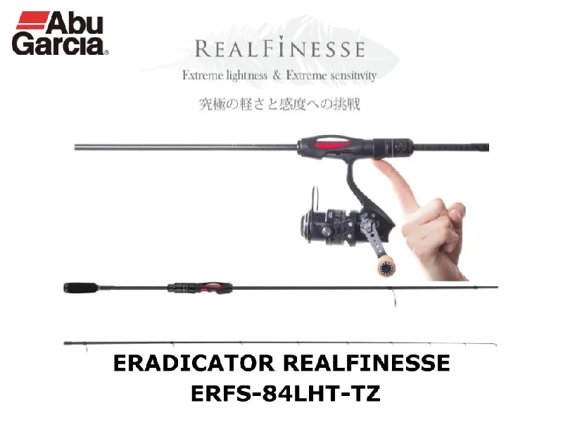 Fishing Rod with EVA Foam Handle-Abu Garcia Eradicator Realfinesse ERFS-84LHT-TZ Thirty Driver