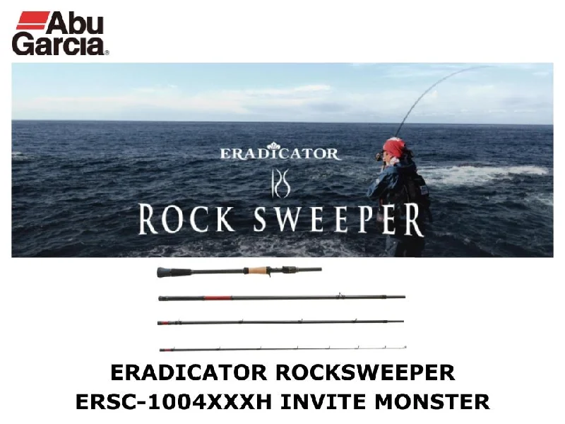 Fishing Rod for Remote Locations-Pre-Order Abu Garcia Eradicator Rocksweeper ERSC-1004XXXH Invite Monster