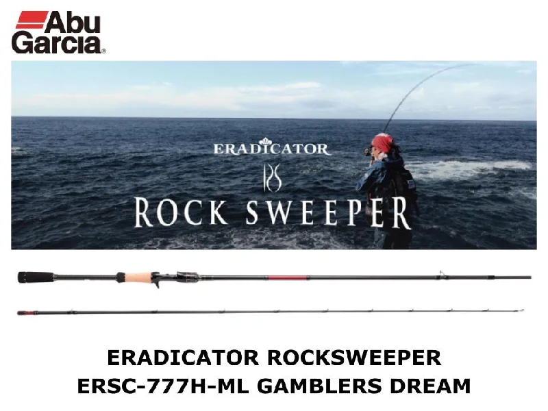 Fishing Rod with High Durability-Pre-Order Abu Garcia Eradicator Rocksweeper ERSC-777H-ML Gamblers Dream