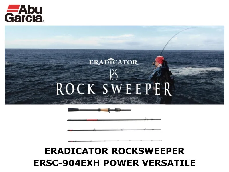 Premium Telescoping Fishing Rod-Pre-Order Abu Garcia Eradicator Rocksweeper ERSC-904EXH Power Versatile