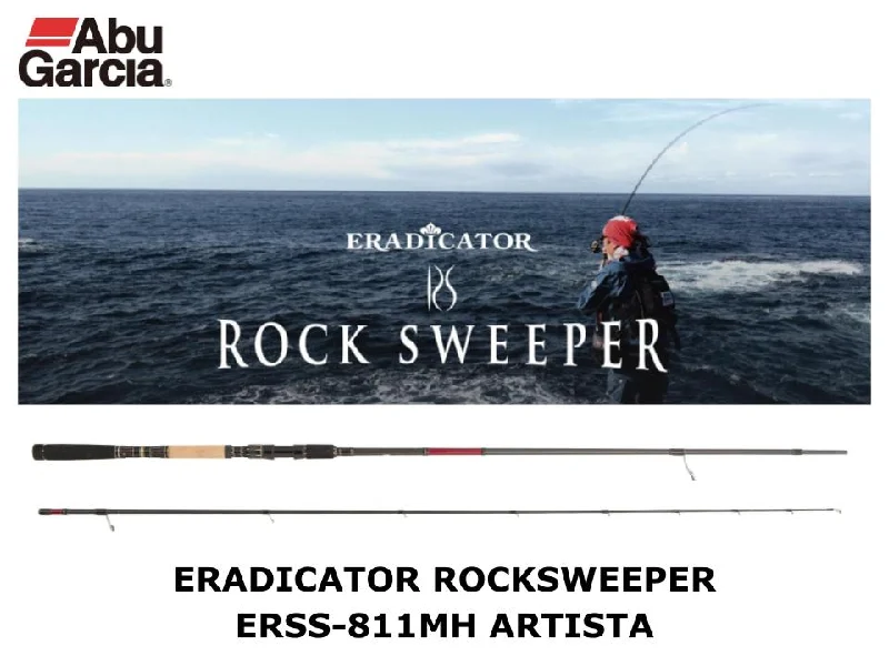 Lightweight Rod for Distance Casting-Abu Garcia Eradicator Rocksweeper ERSS-811MH Artista