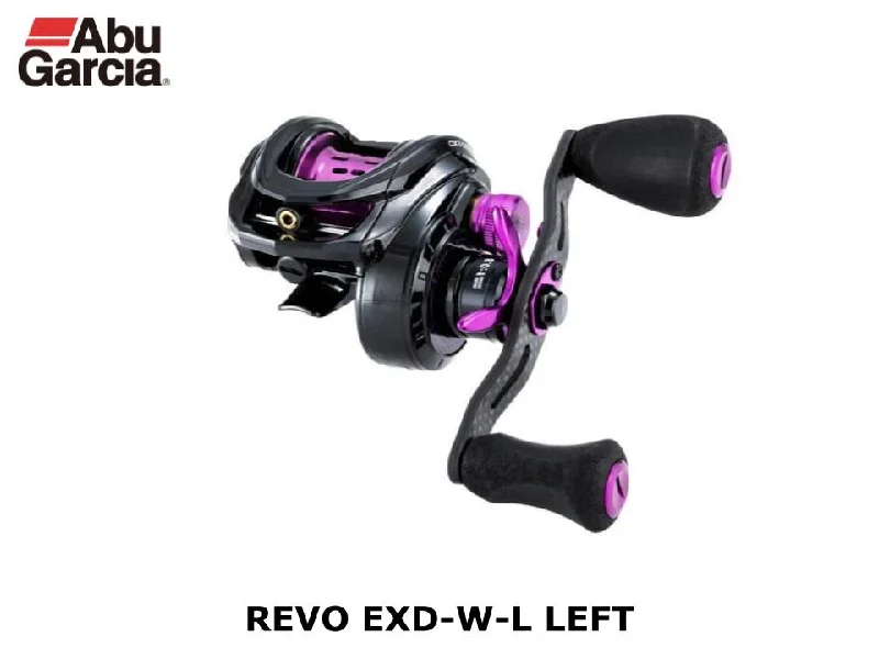 Lightweight Travel Fishing Reel-Abu Garcia Revo EXD-W-L Left