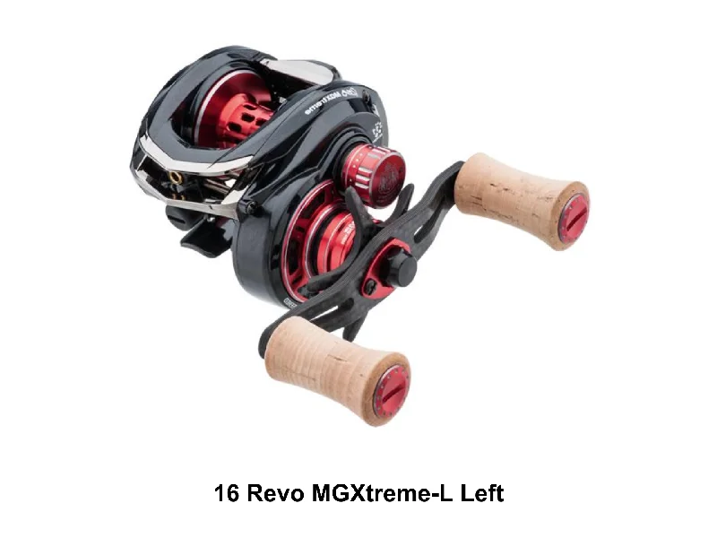 Spinning Reel for Accurate Casting-Abu Garcia Revo MGXtreme Left