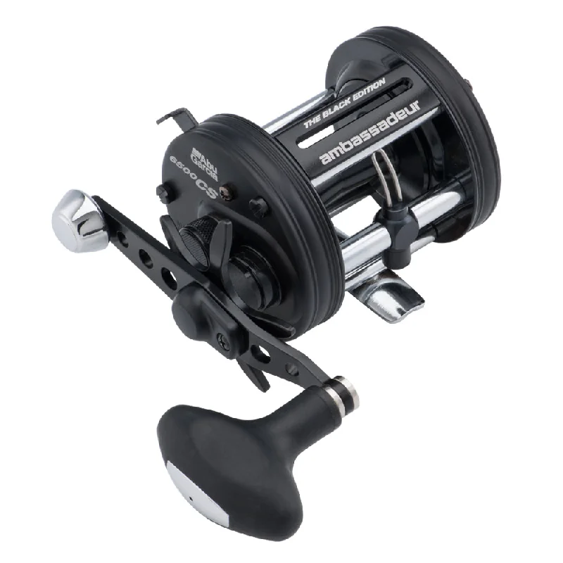 High-Performance Fishing Reel for Tournaments-Abu GarciaAmbassadeur Pro Rocket 6500BE - Black Edition [1403381]