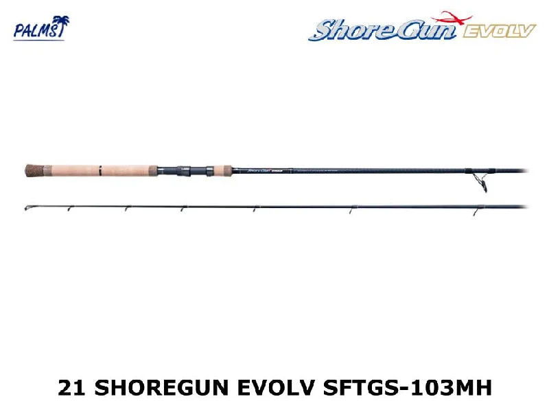 Durable Fishing Rod for Fishing Trips-Palms 21 Shoregun Evolv SFTGS-103MH