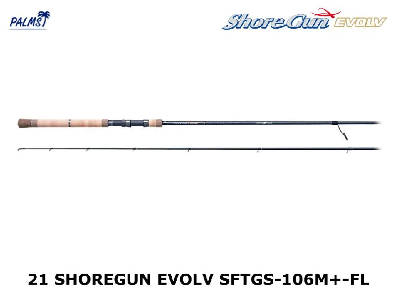 Fishing Rod for Tough Conditions-Palms 21 Shoregun Evolv SFTGS-106M+-FL