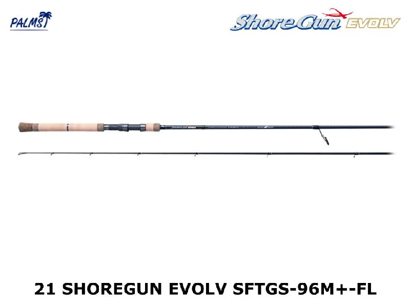 Fishing Rod for Big Fish Catching-Palms 21 Shoregun Evolv SFTGS-96M+-FL