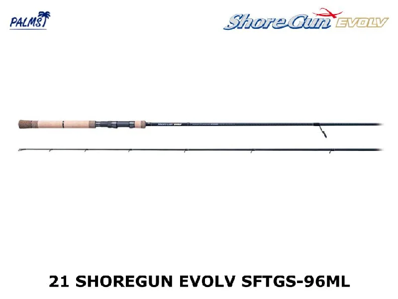 Fishing Rod with Comfortable Design-Palms 21 Shoregun Evolv SFTGS-96ML