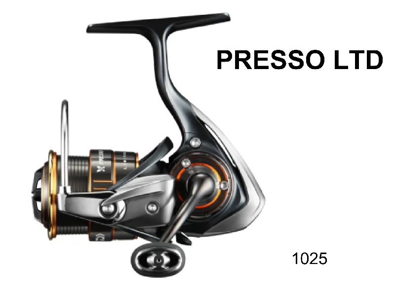 Fishing Reel with Enhanced Gear Ratio-Daiwa 17 Presso LTD 1025