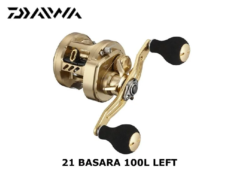 Fishing Reel with Anti-Reverse-Daiwa 21 Basara 100L Left