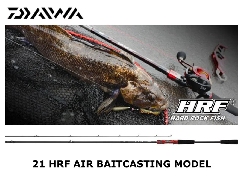 Fishing Rod for Salmon-Daiwa 21 HRF Air Baitcasting Model 73M/MHB-N