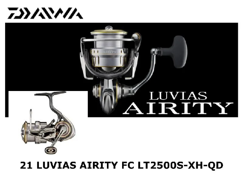 Ultra-Smooth Fishing Reel-Daiwa 21 Luvias Airity FC LT2500S-XH-QD