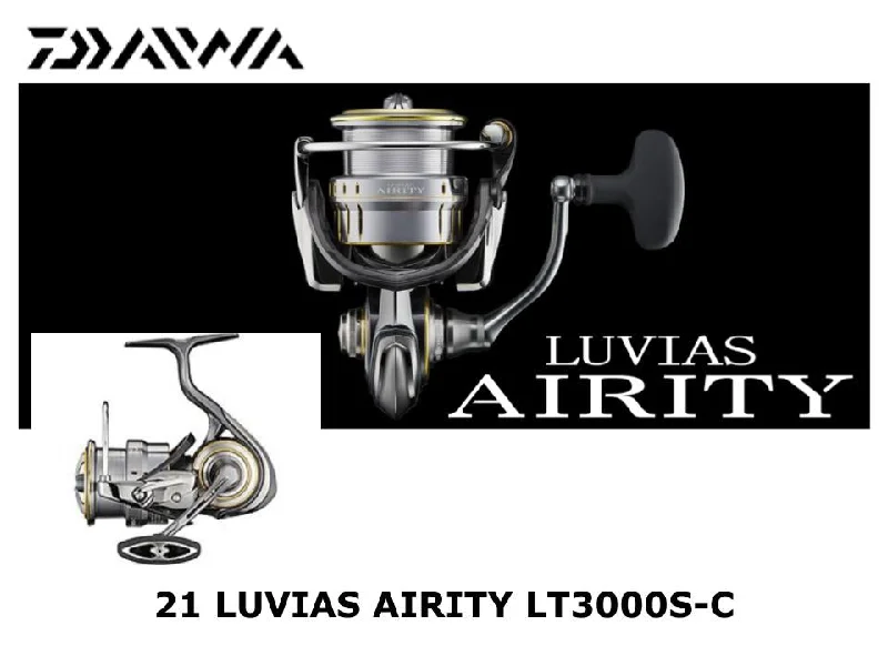 Fishing Reel with High Gear Ratio-Daiwa 21 Luvias Airity LT3000S-C